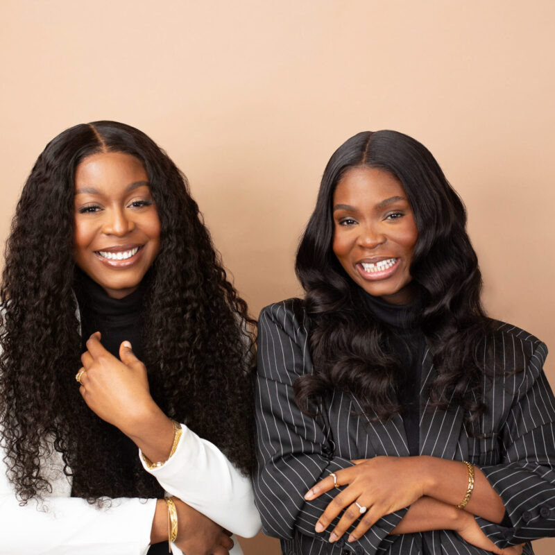 Eyitemi and Toyosi, founders of MyLushWig